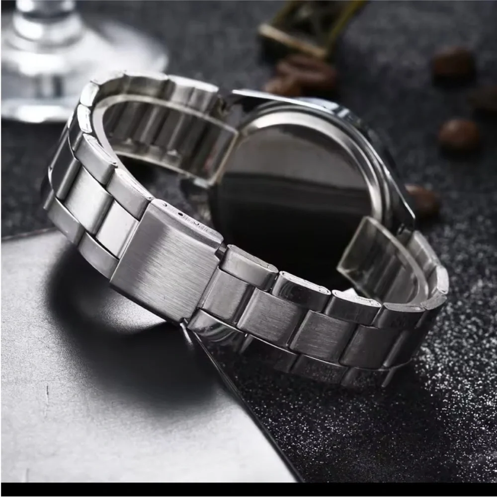 Michael Macs Silver Watch for Men